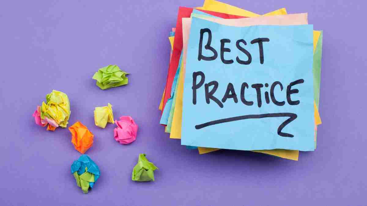 Best Practice