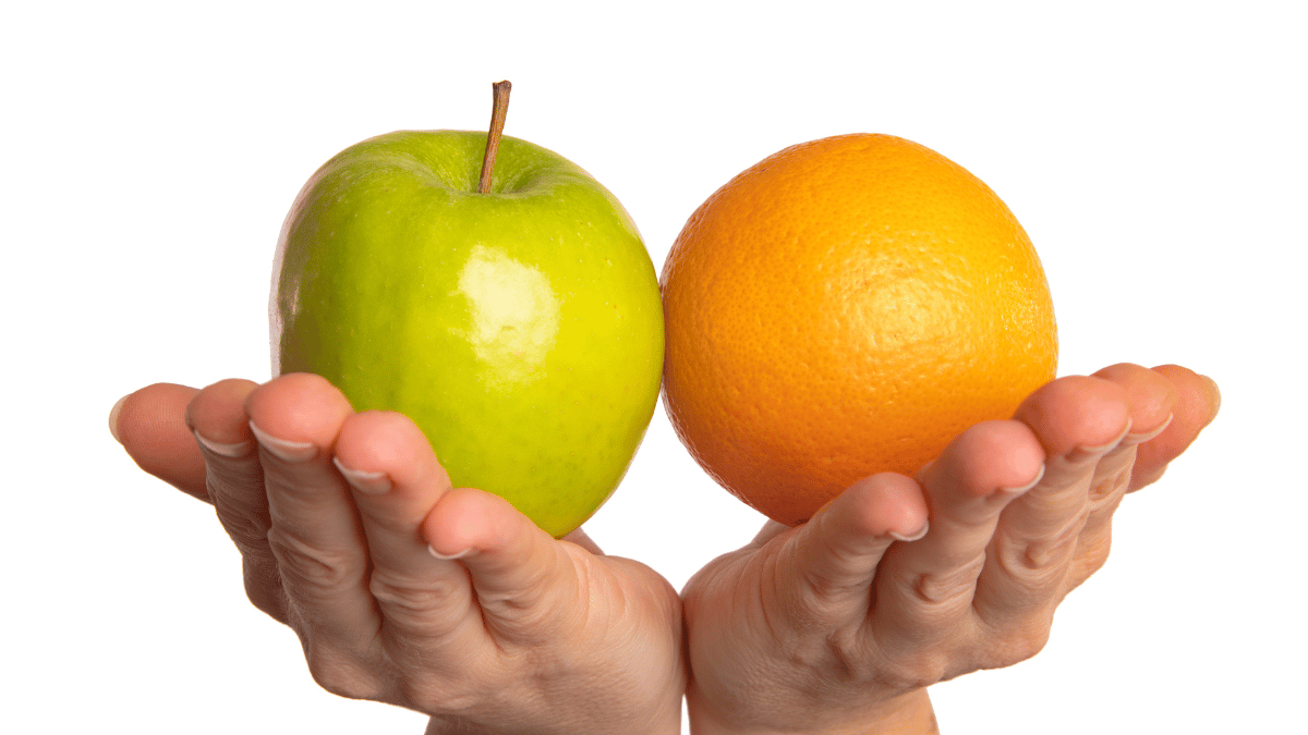 Different Fruit
